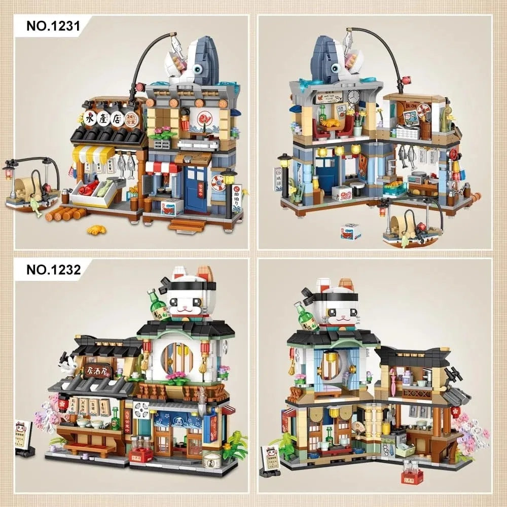 LEGO City – 4 PACK Buildings (2969 Pcs) - Global Haven