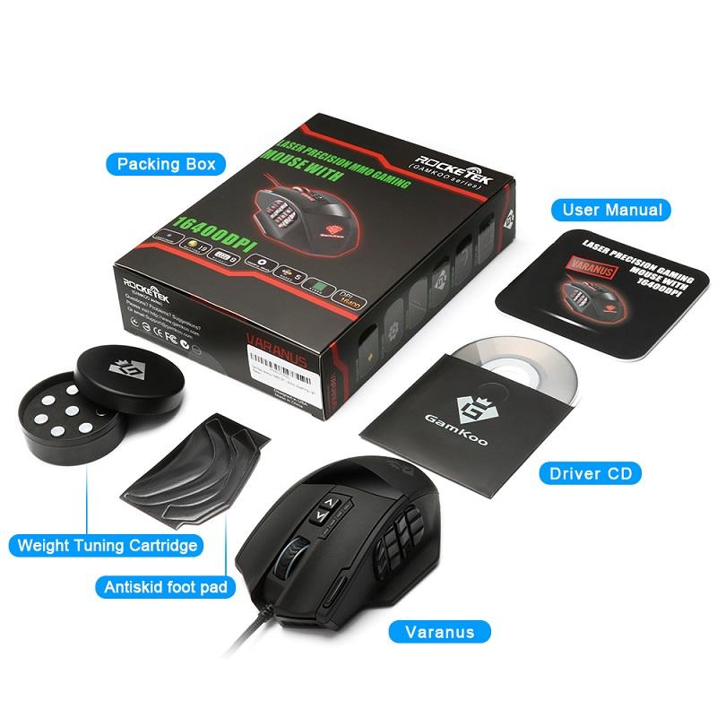 MMO Mouse (12 Side Buttons) - Global Haven