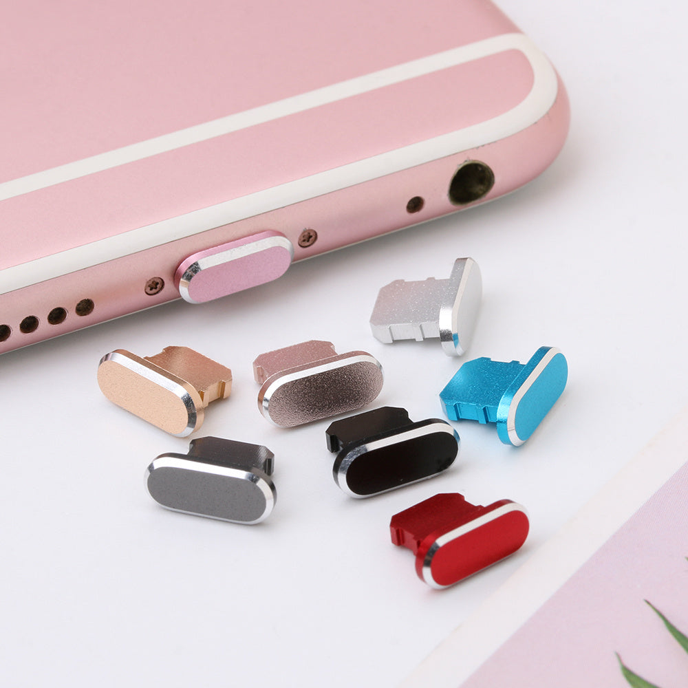 Aluminum Dust Plugs for iPhone - Global Haven