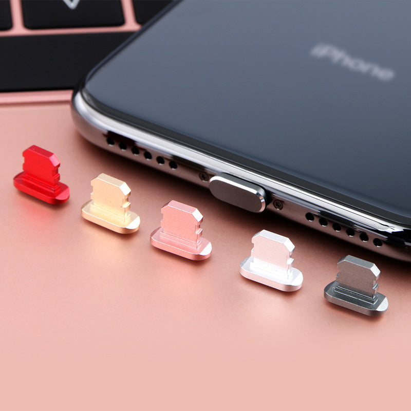 Aluminum Dust Plugs for iPhone - Global Haven