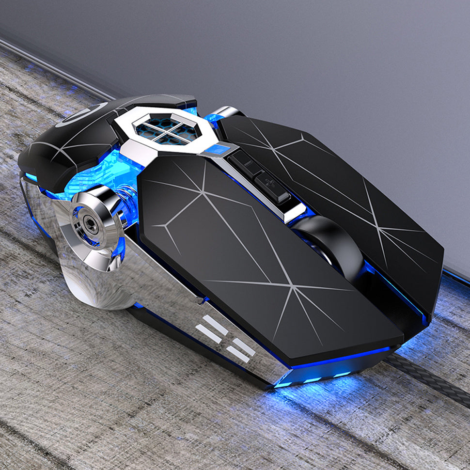 7-Button, Wired & Mechanical Gaming Mouse - Global Haven