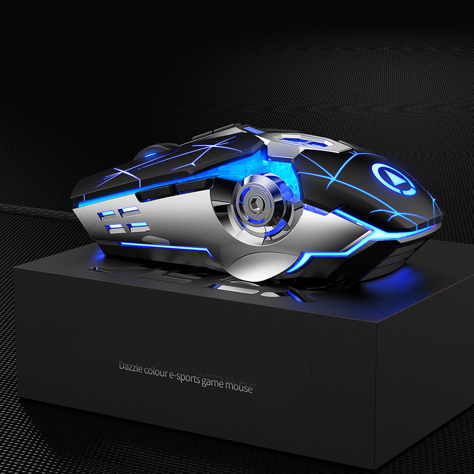 7-Button, Wired & Mechanical Gaming Mouse - Global Haven