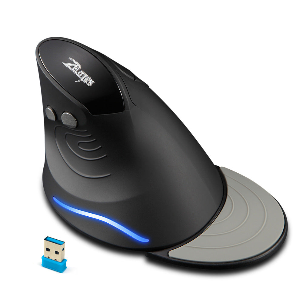 ZELOTES F17 – Vertical Ergonomic Wireless Mouse - Global Haven