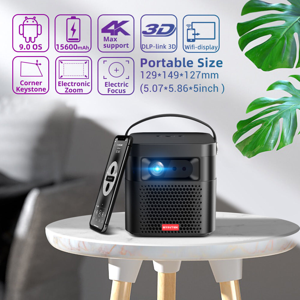 Rechargeable Home-Theater Projector - Global Haven