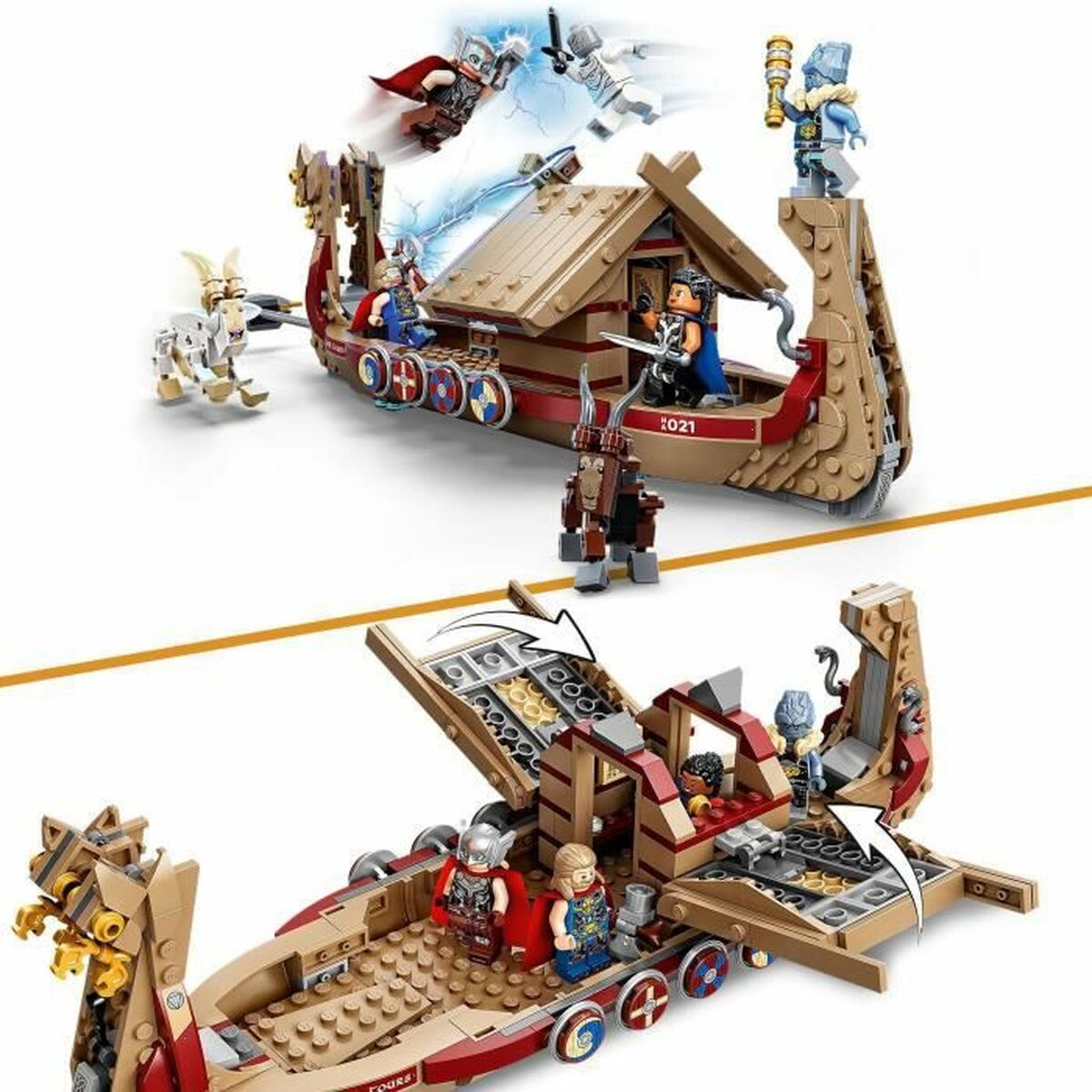 LEGO Thor Love and Thunder – The Goat Boat - Global Haven