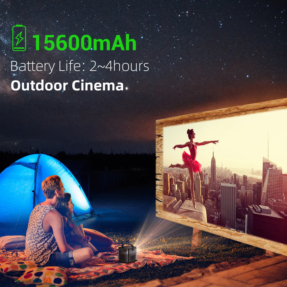 Rechargeable Home-Theater Projector - Global Haven
