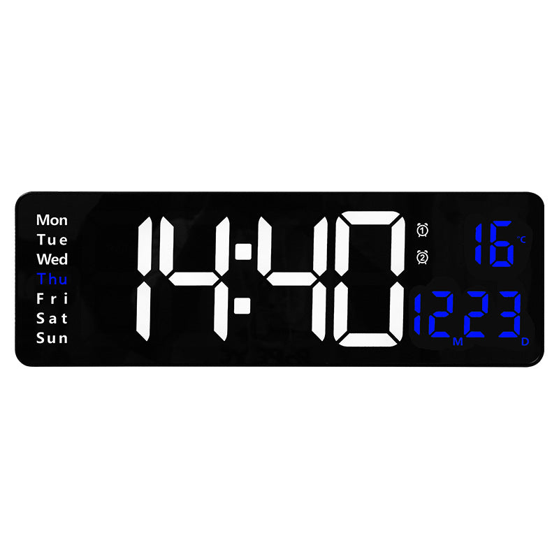 LED Wall Clock + Remote - Global Haven