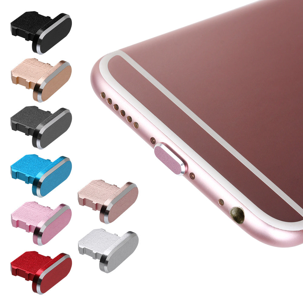 Aluminum Dust Plugs for iPhone - Global Haven