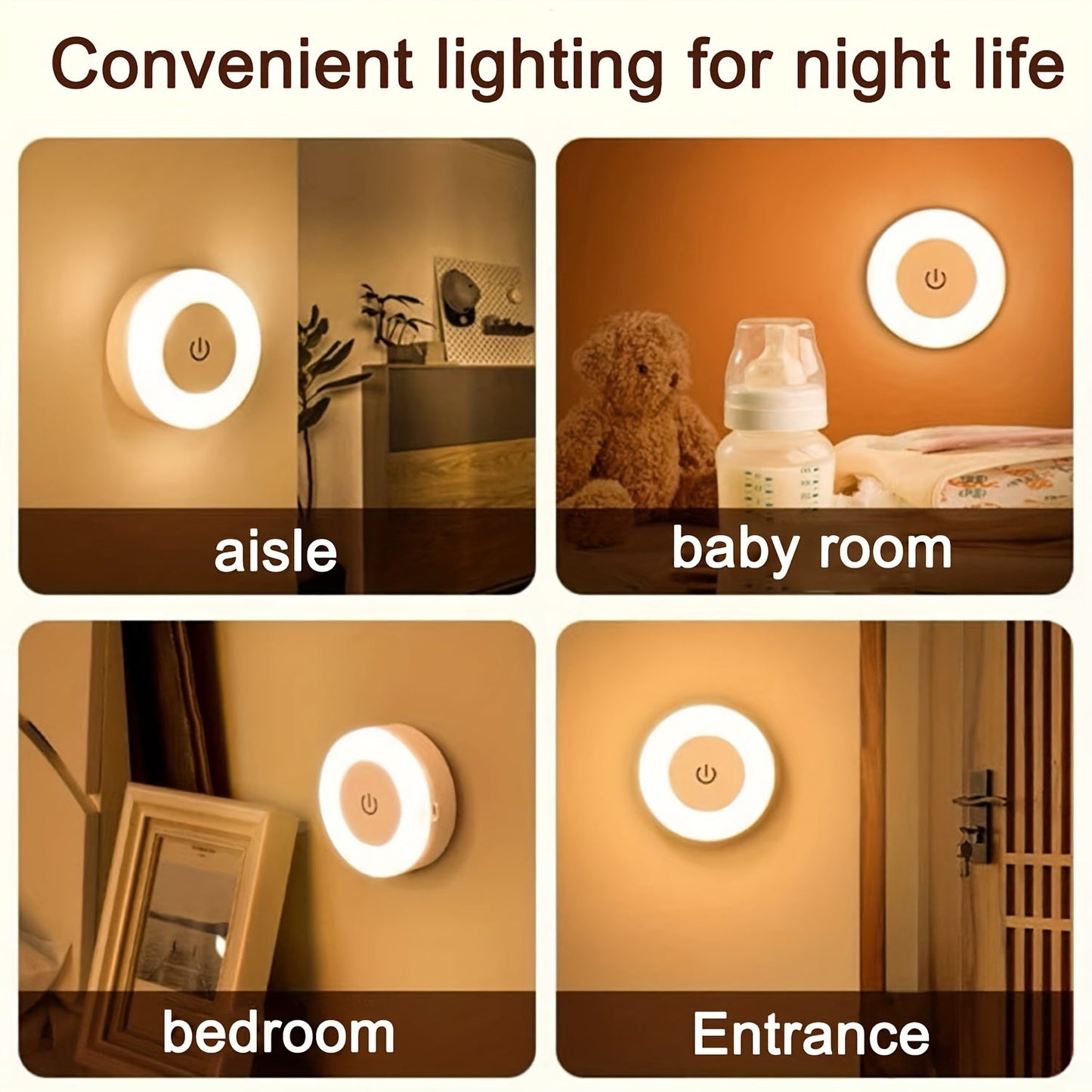 LED Touch Night Light - Global Haven