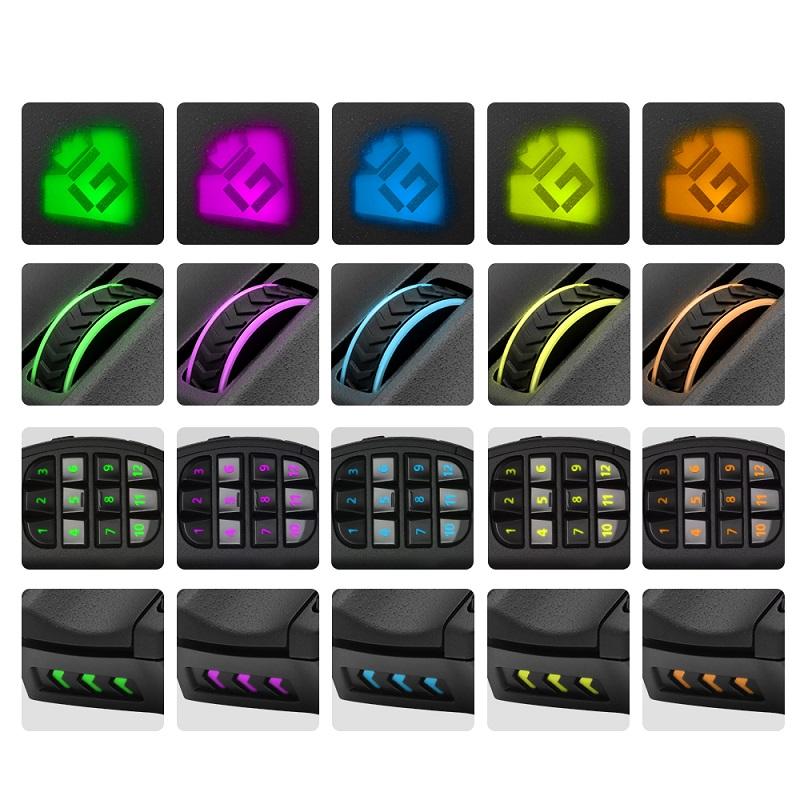 MMO Mouse (12 Side Buttons) - Global Haven