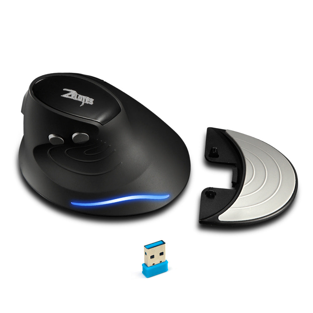 ZELOTES F17 – Vertical Ergonomic Wireless Mouse - Global Haven