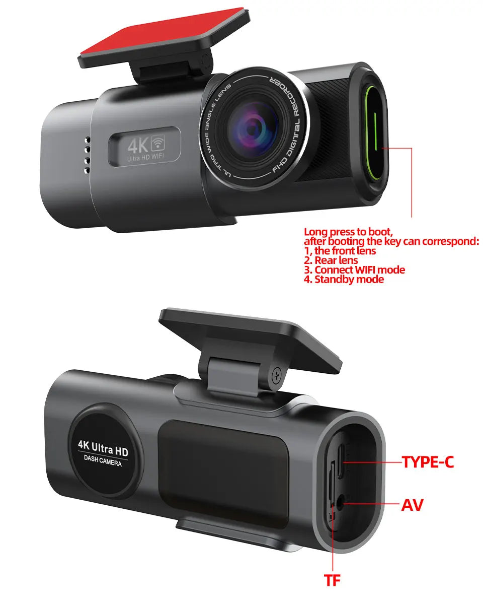 4K UHD Dash Cam - Global Haven