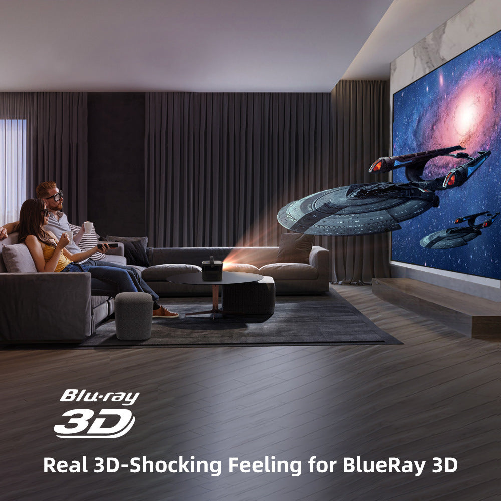 Rechargeable Home-Theater Projector - Global Haven
