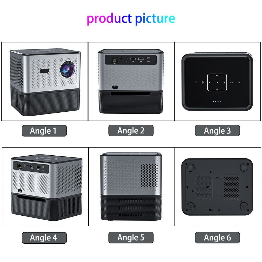 Projector Mini Office Culture Home Living Room Bedroom - Global Haven