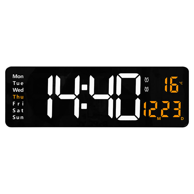 LED Wall Clock + Remote - Global Haven