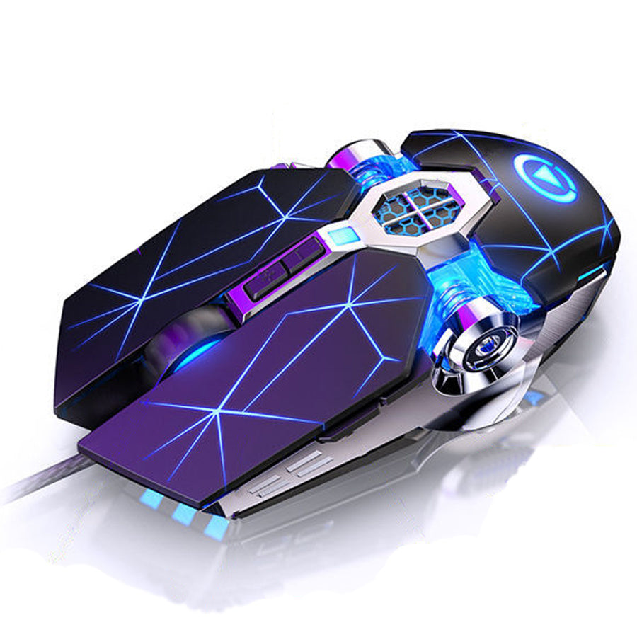 7-Button, Wired & Mechanical Gaming Mouse - Global Haven