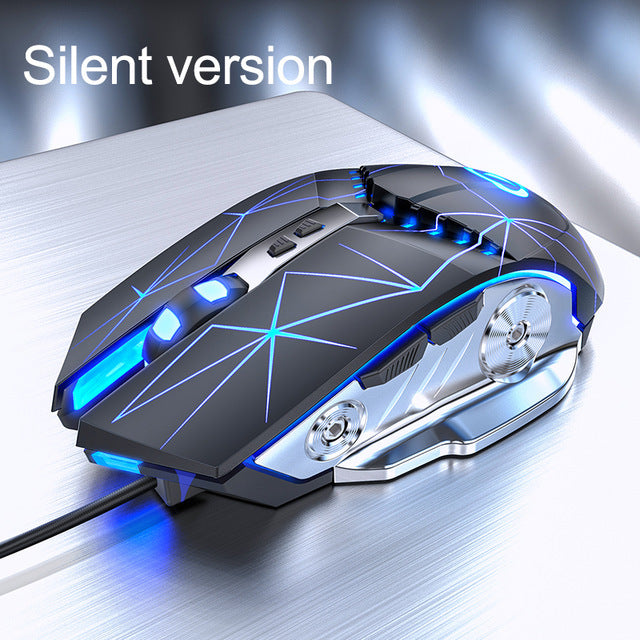 7-Button, Wired & Mechanical Gaming Mouse - Global Haven