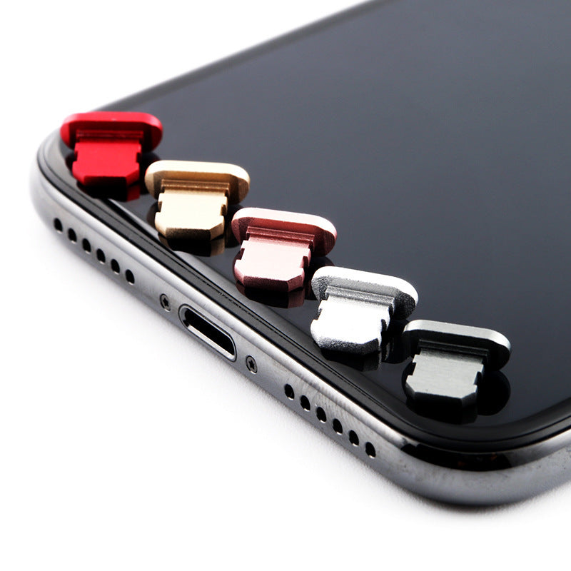 Aluminum Dust Plugs for iPhone - Global Haven