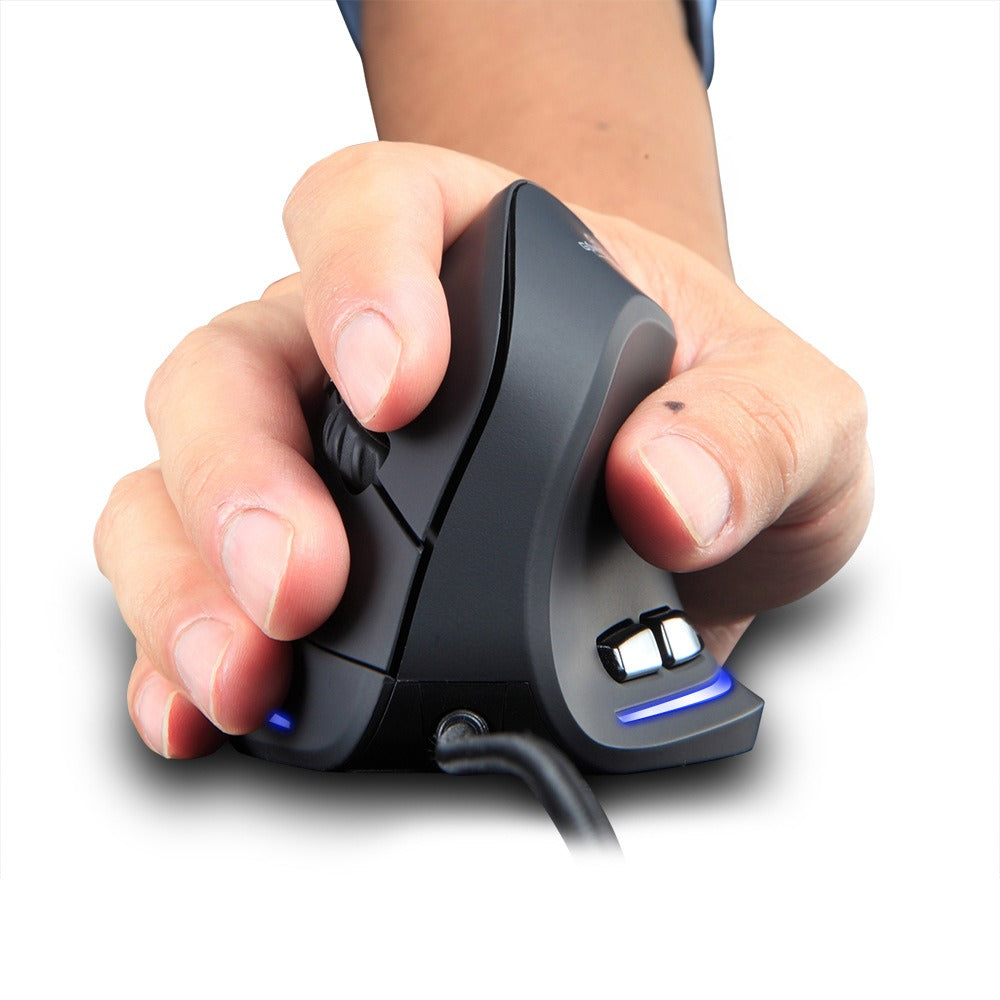 ZELOTES T20 - Vertical Ergonomic Wired Mouse - Global Haven