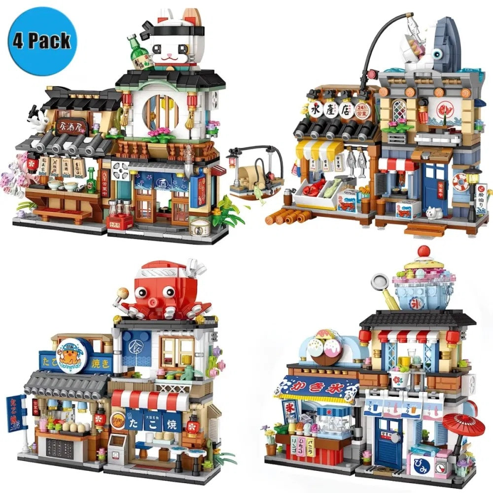 LEGO City – 4 PACK Buildings (2969 Pcs) - Global Haven