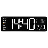 LED Wall Clock + Remote - Global Haven