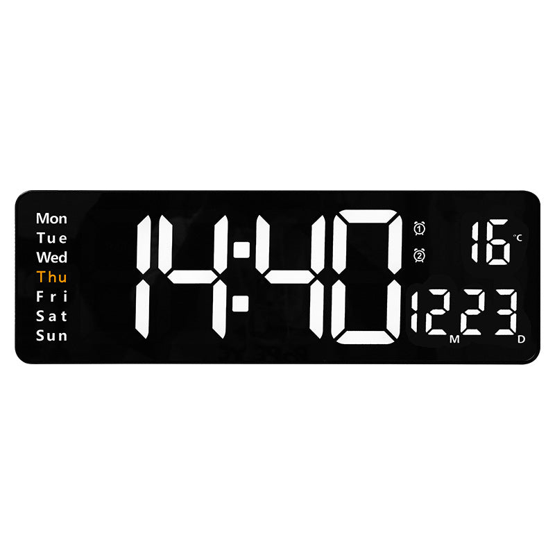 LED Wall Clock + Remote - Global Haven