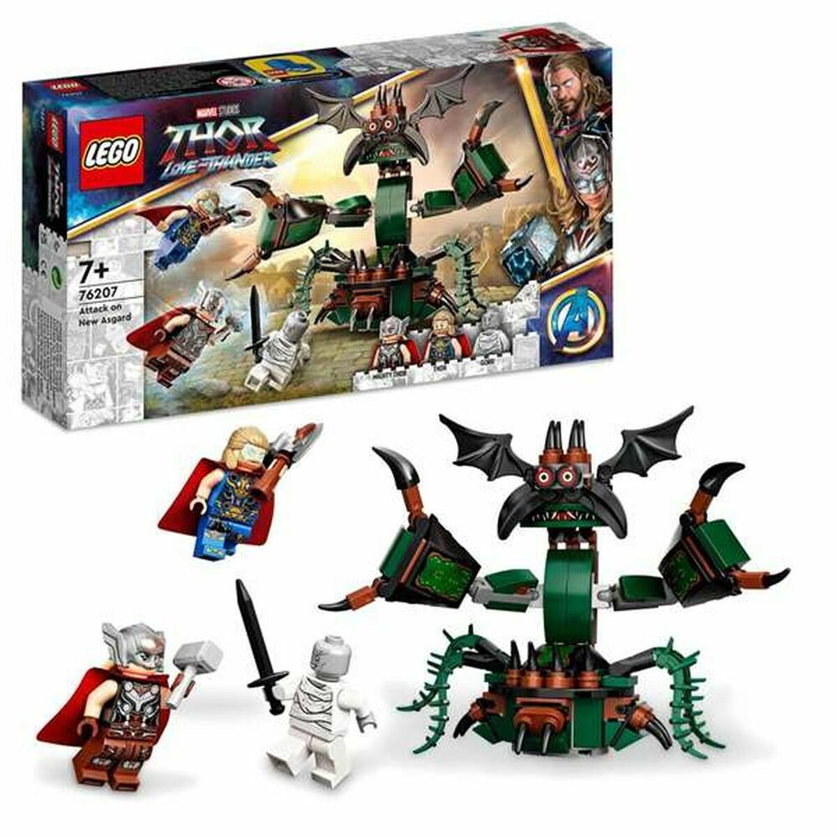 LEGO Thor Love & Thunder – Attack on New Asgard - Global Haven