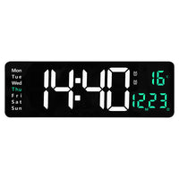 LED Wall Clock + Remote - Global Haven