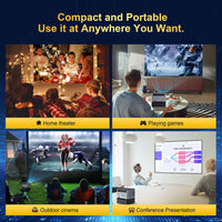 Projector Mini Office Culture Home Living Room Bedroom - Global Haven