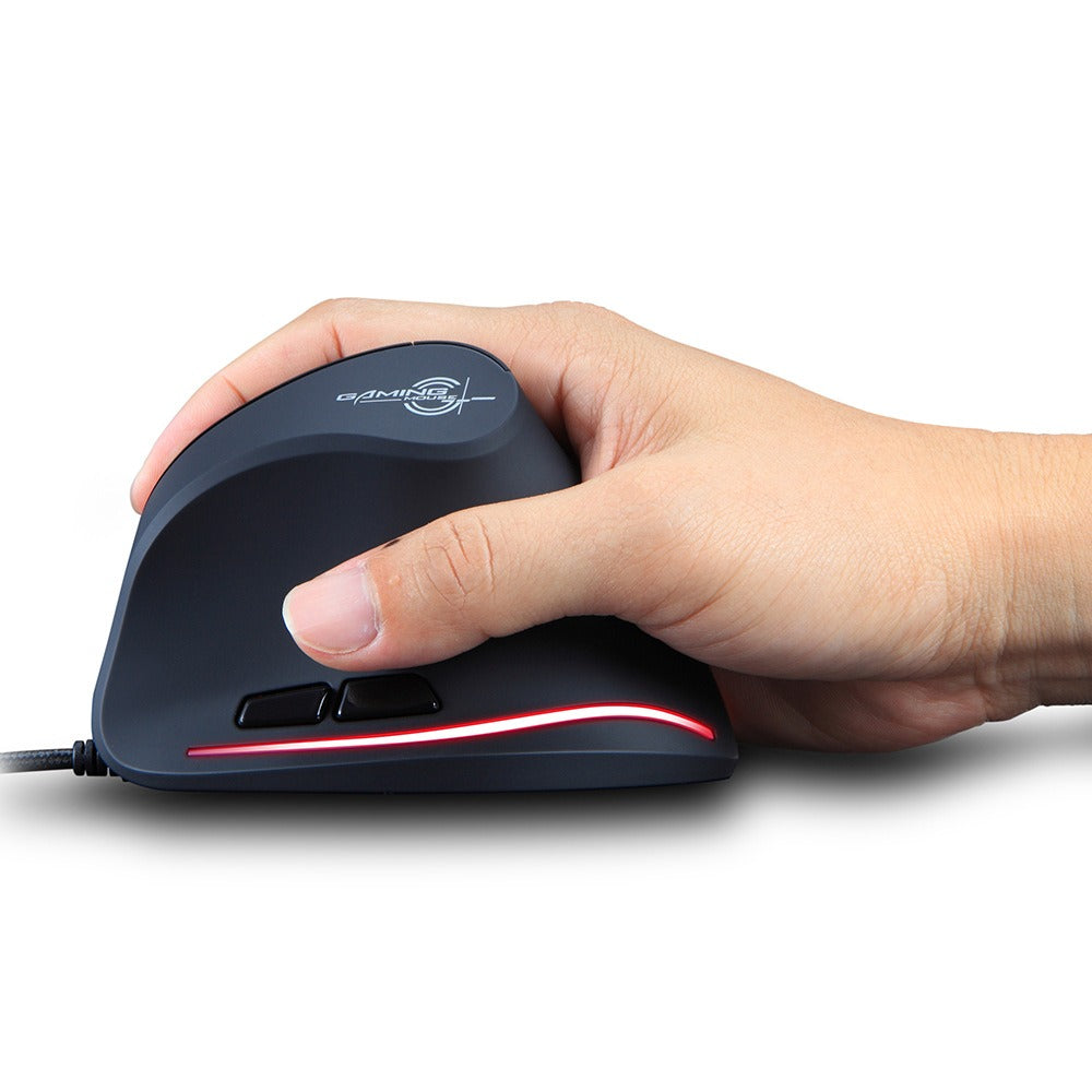 ZELOTES T20 - Vertical Ergonomic Wired Mouse - Global Haven