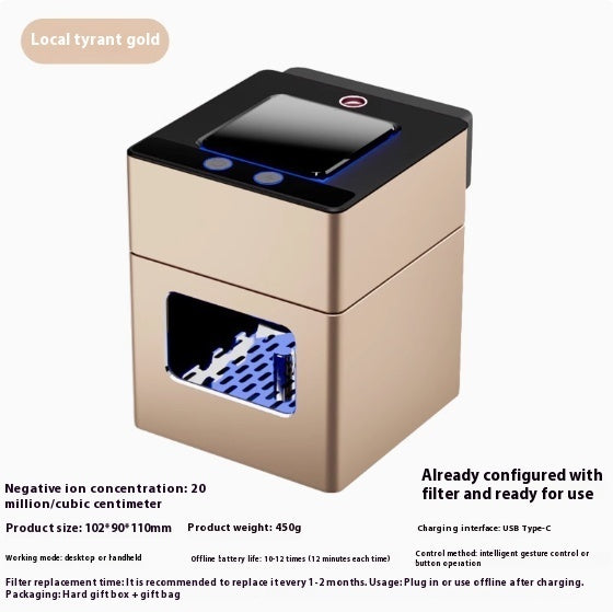 High-end Smart Purifying Ashtray - Global Haven